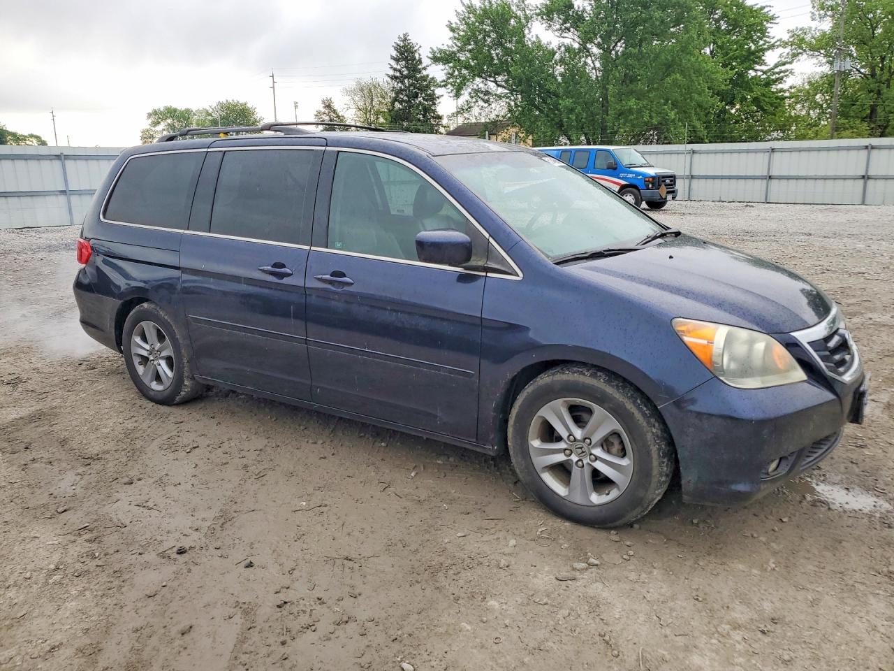 2008 Honda Odyssey Touring Blue vin: 5FNRL38978B015952
