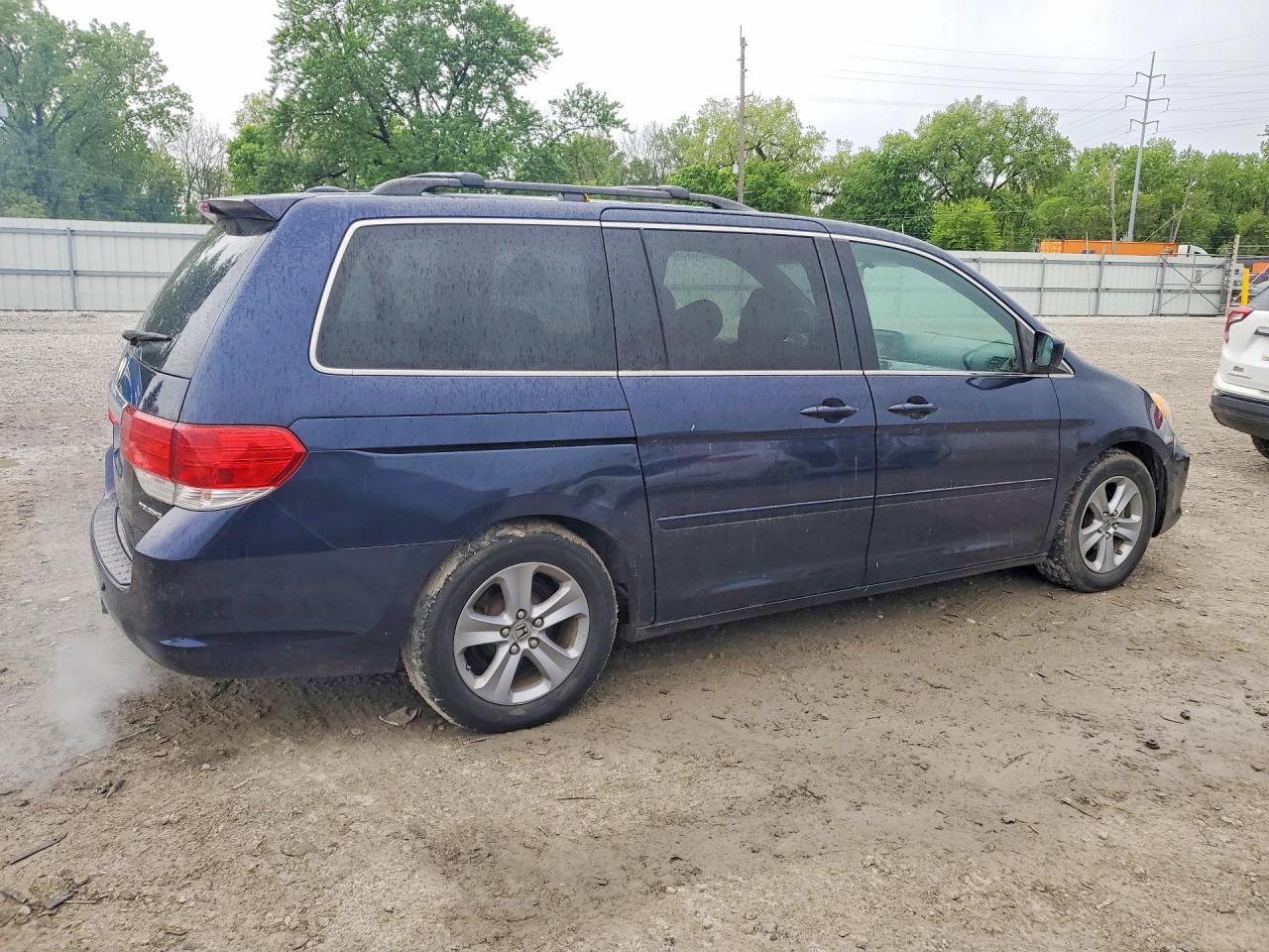 2008 Honda Odyssey Touring Blue vin: 5FNRL38978B015952