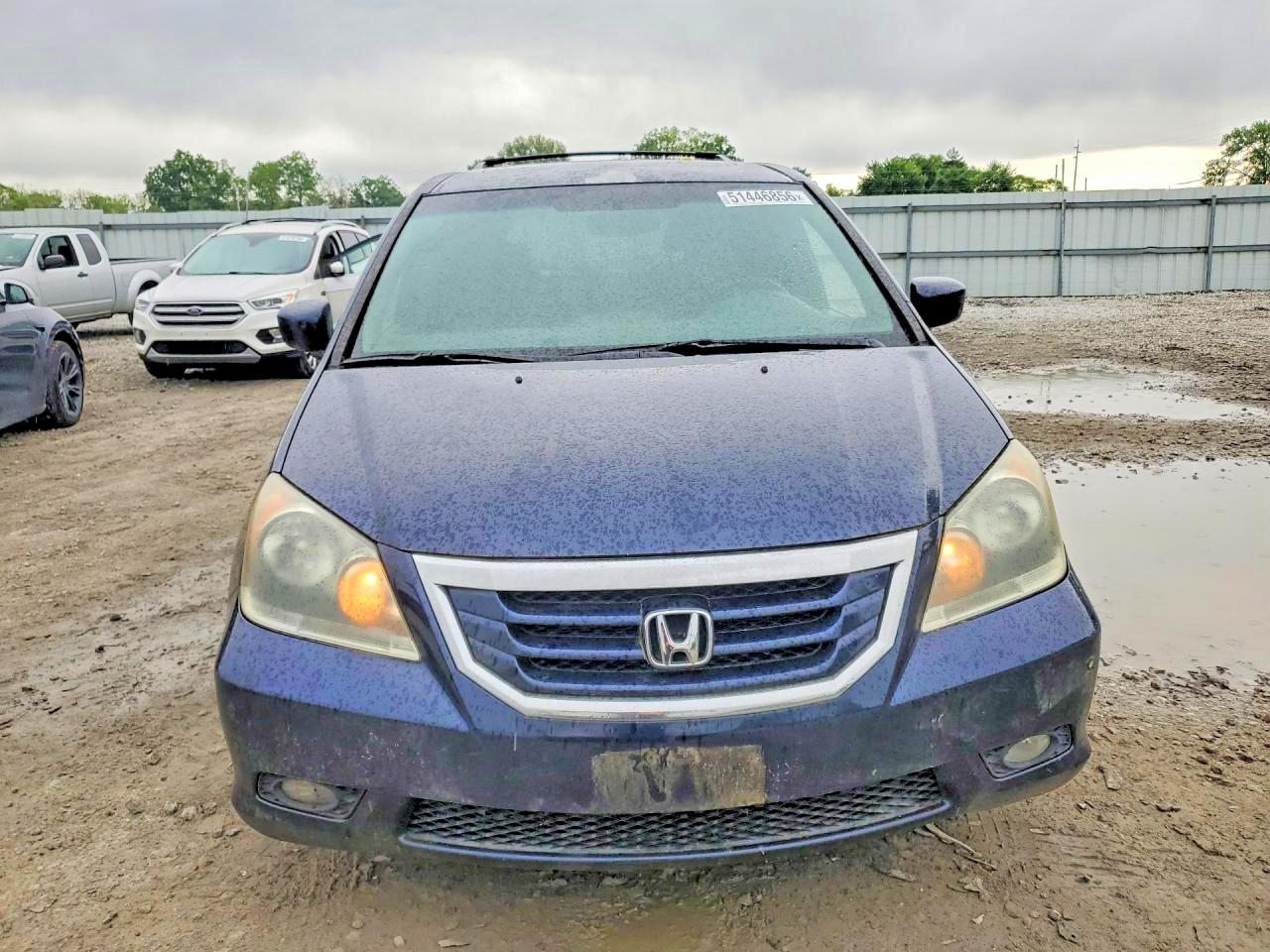 2008 Honda Odyssey Touring Blue vin: 5FNRL38978B015952
