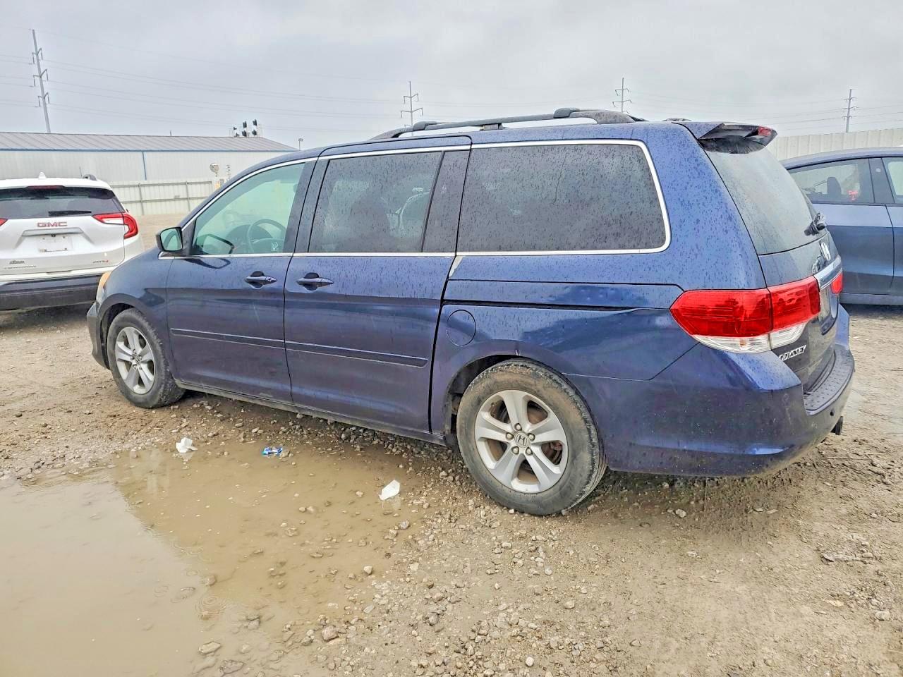 2008 Honda Odyssey Touring Blue vin: 5FNRL38978B015952