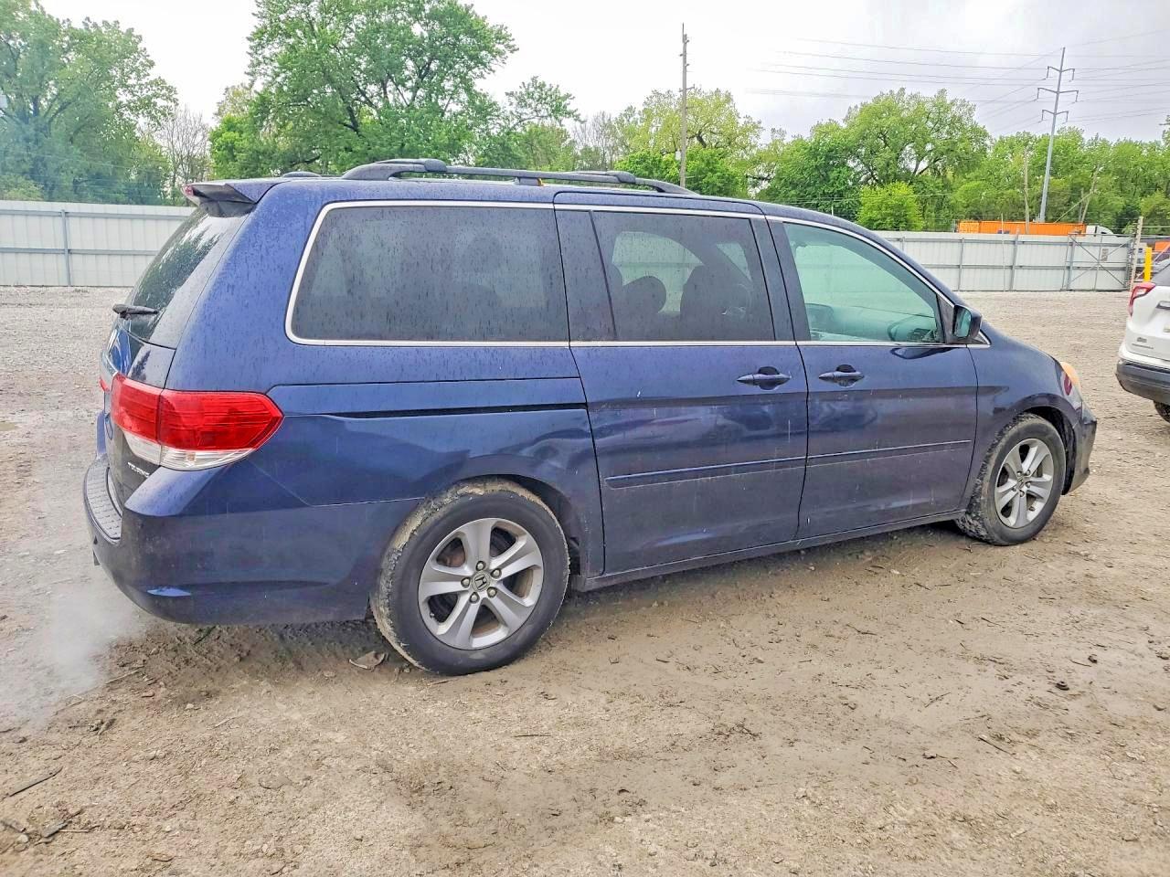 2008 Honda Odyssey Touring Blue vin: 5FNRL38978B015952
