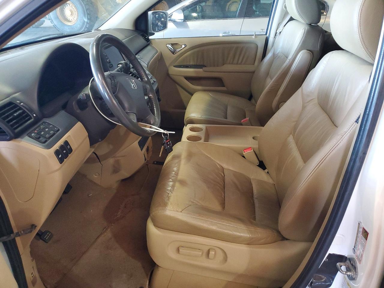 2008 Honda Odyssey Touring Белый vin: 5FNRL38978B028264