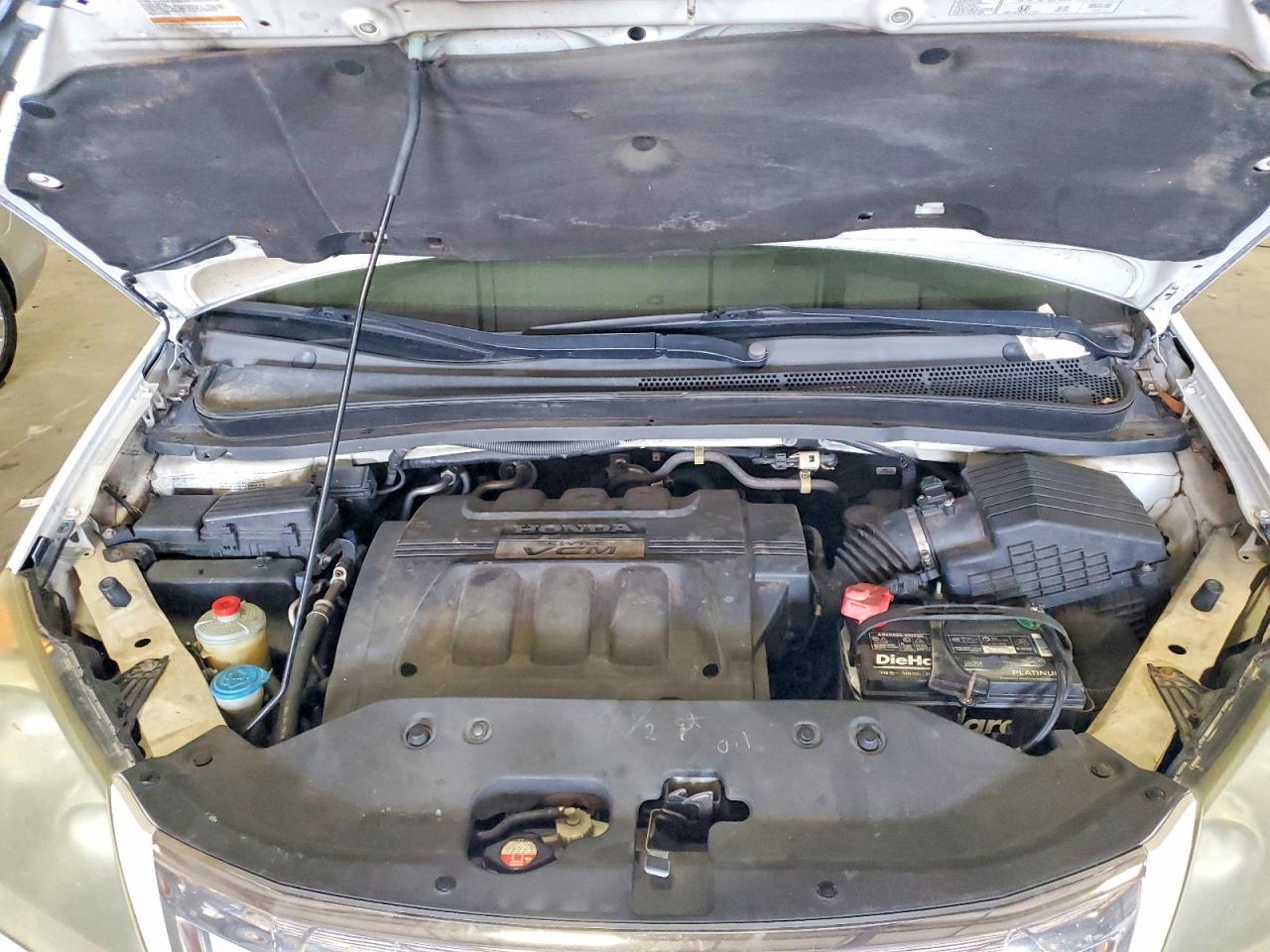 2008 Honda Odyssey Touring Белый vin: 5FNRL38978B028264