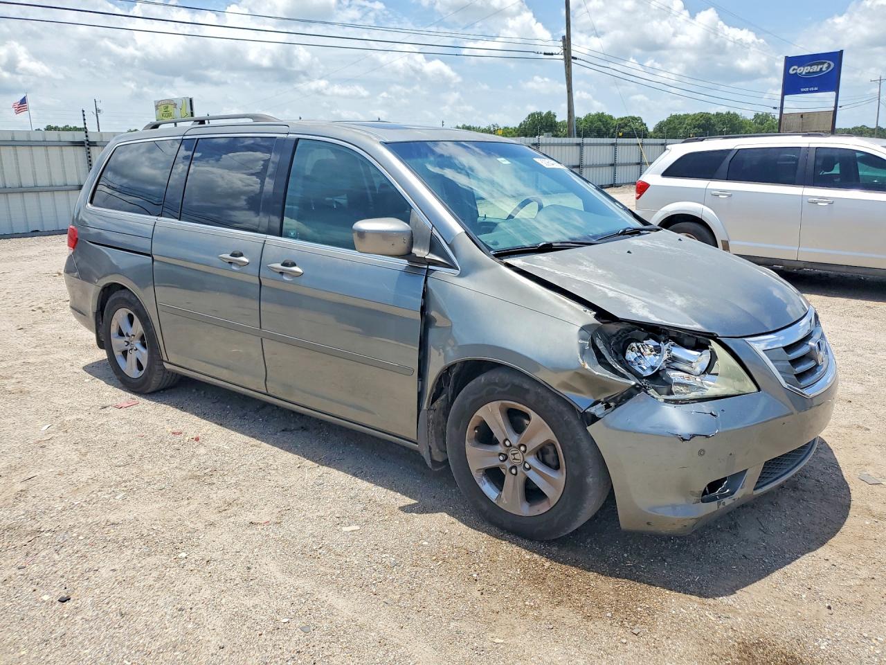 2009 Honda Odyssey Touring Gray vin: 5FNRL38979B044031