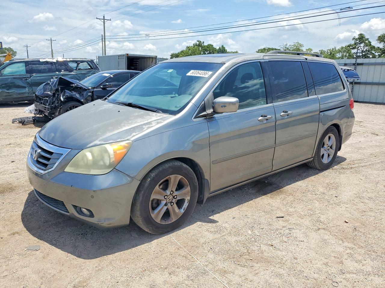 2009 Honda Odyssey Touring Gray vin: 5FNRL38979B044031