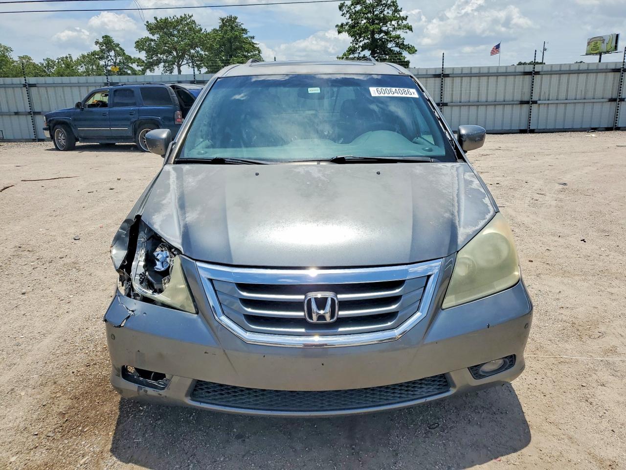 2009 Honda Odyssey Touring Gray vin: 5FNRL38979B044031