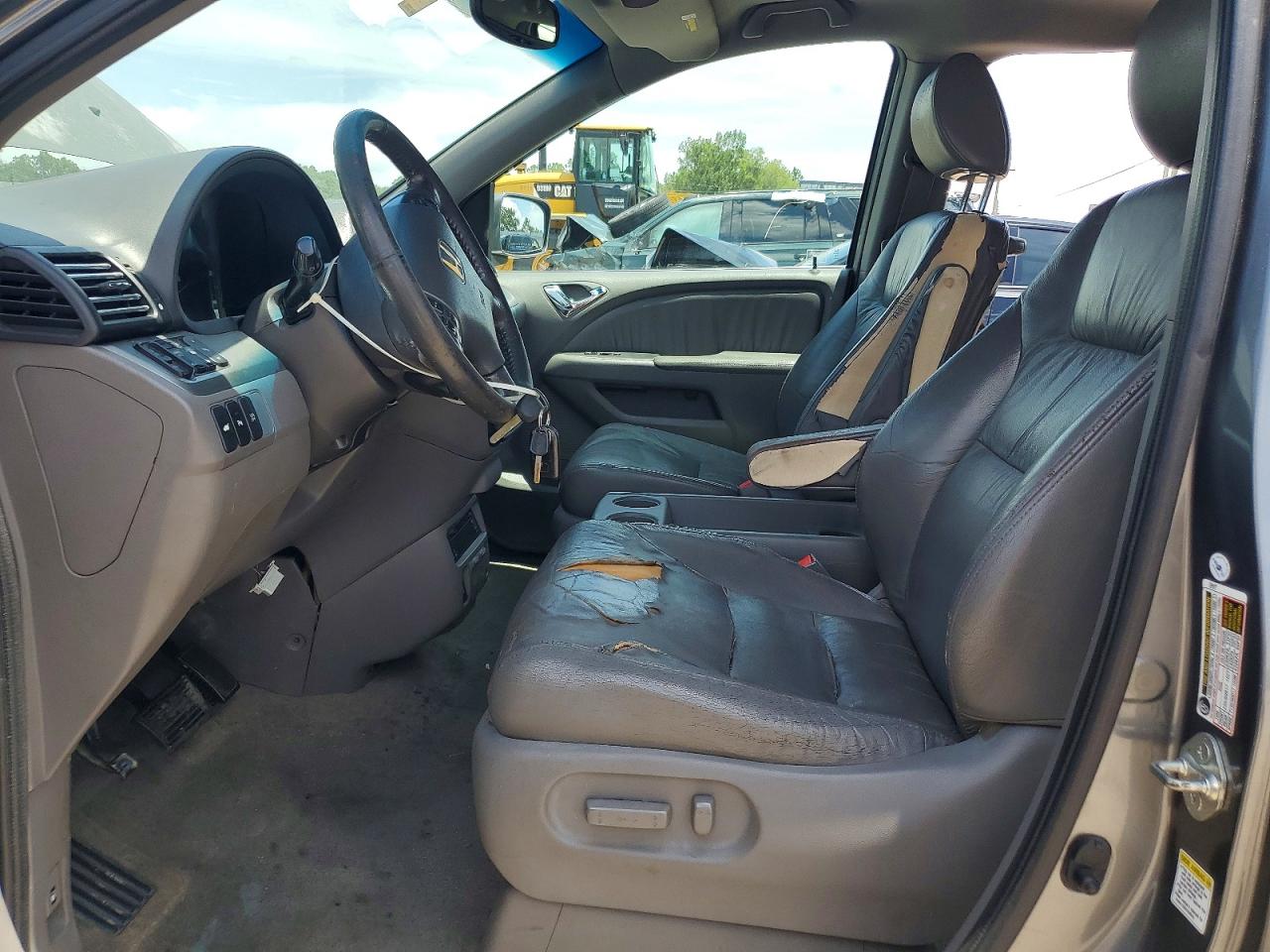 2009 Honda Odyssey Touring Gray vin: 5FNRL38979B044031
