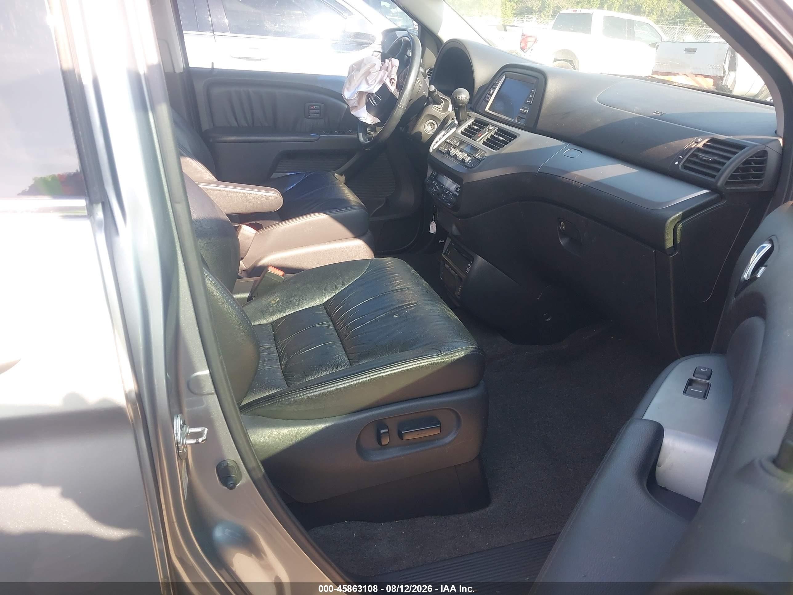 2008 Honda Odyssey Touring Blue vin: 5FNRL38988B012672