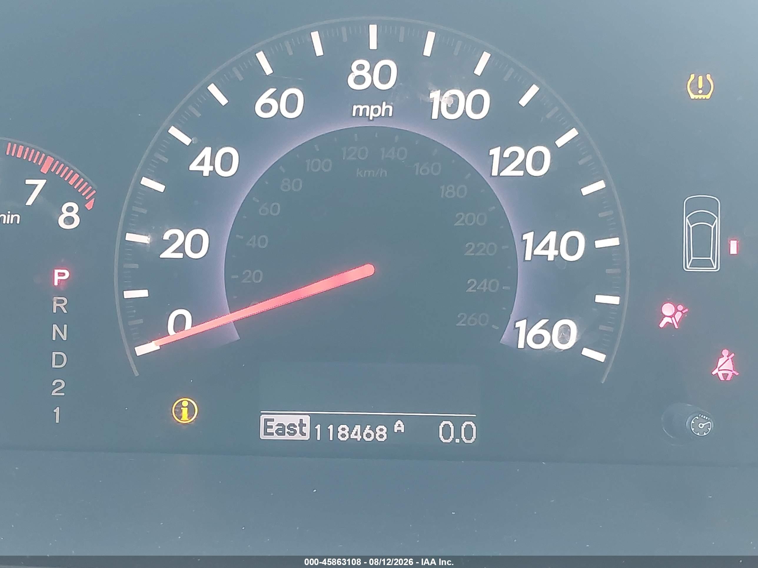 2008 Honda Odyssey Touring Blue vin: 5FNRL38988B012672