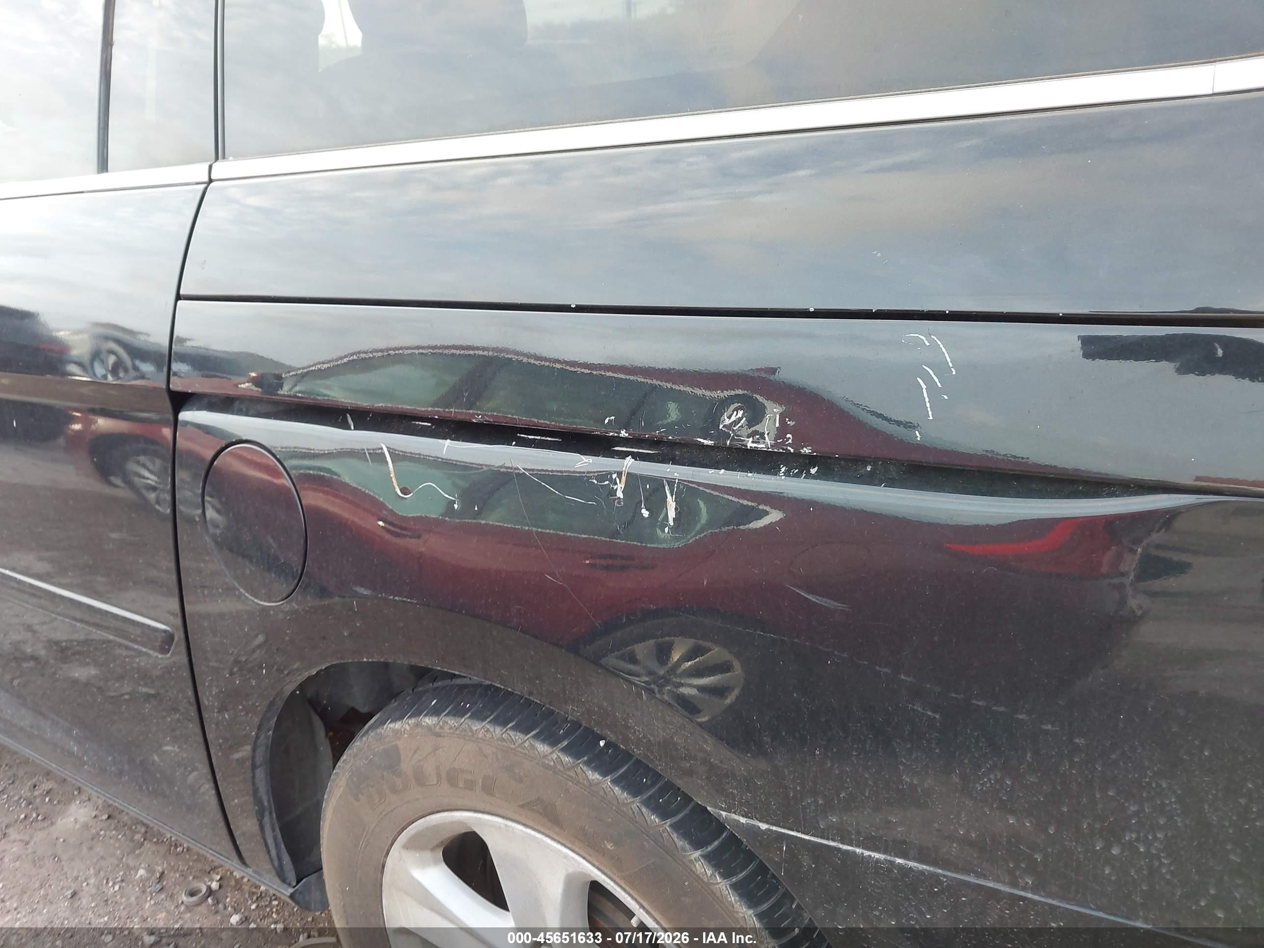 2008 Honda Odyssey Touring Black vin: 5FNRL38988B067204