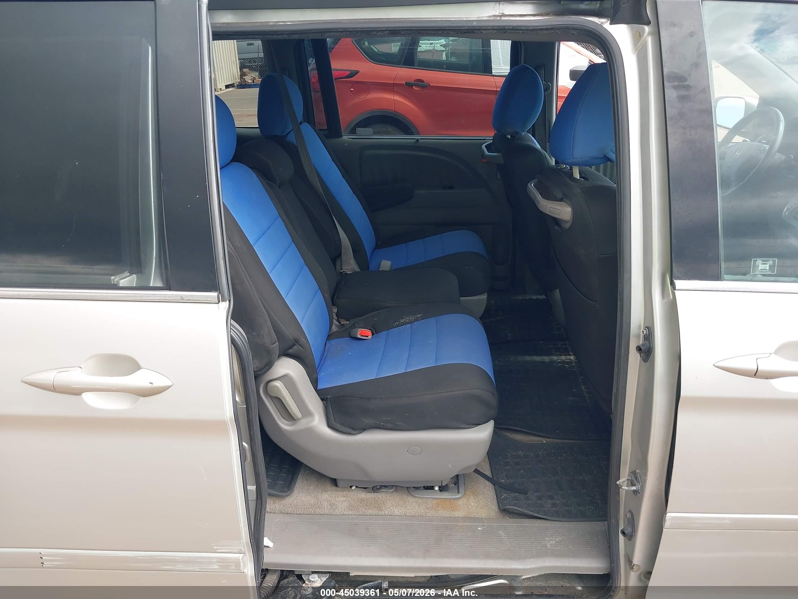 2009 Honda Odyssey Touring Silver vin: 5FNRL38989B059542