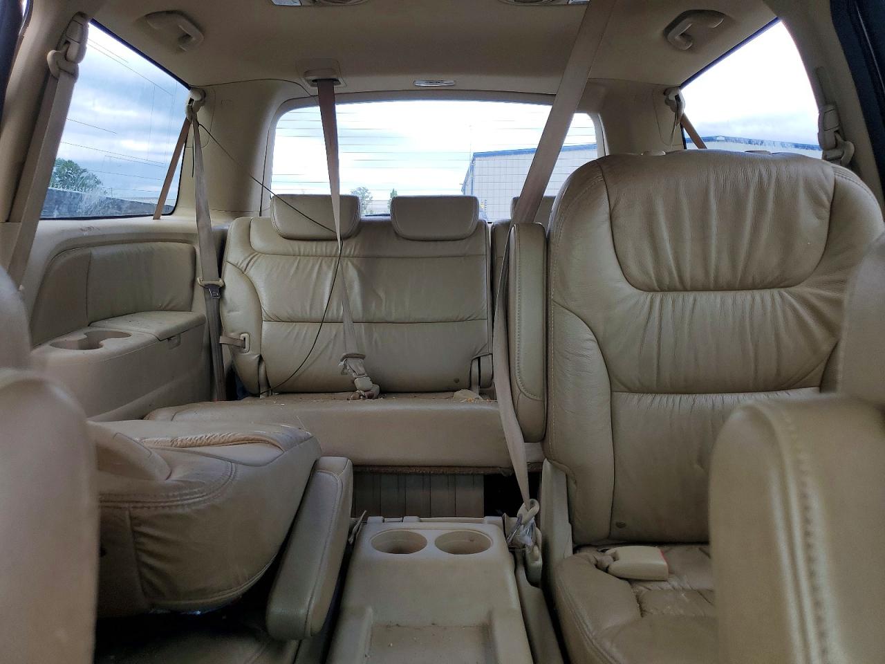 2008 Honda Odyssey Touring White vin: 5FNRL38998B049861