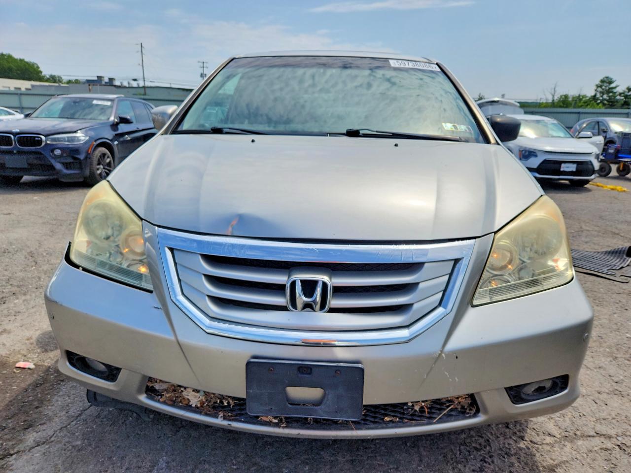 2009 Honda Odyssey Touring Серый vin: 5FNRL38999B003691