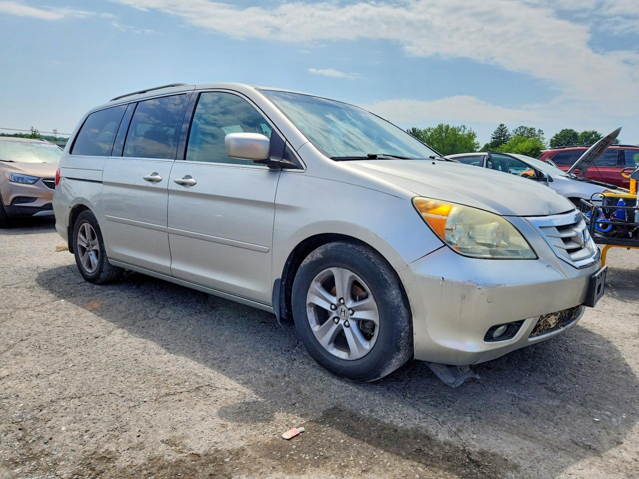 2009 Honda Odyssey Touring Серый vin: 5FNRL38999B003691