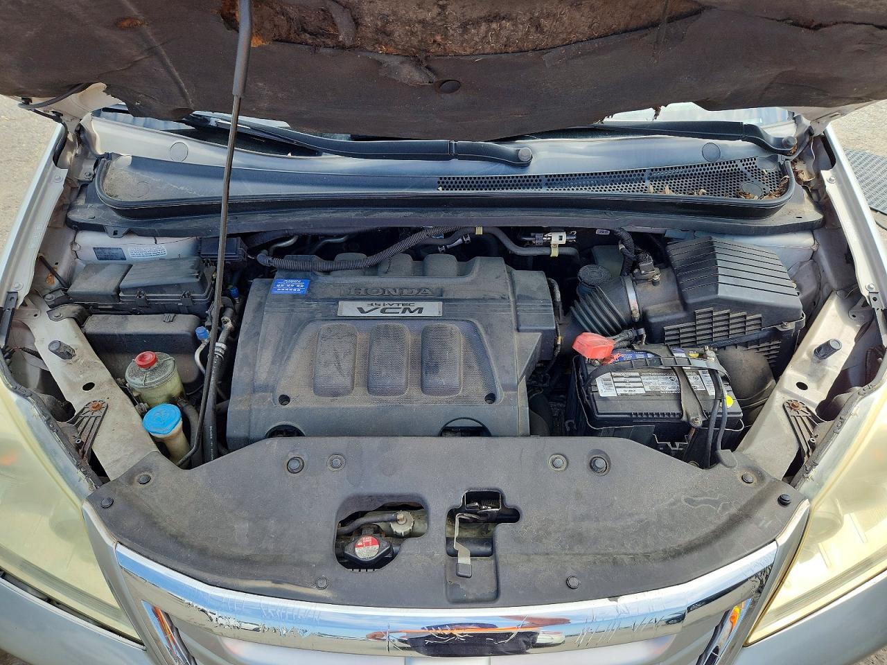 2009 Honda Odyssey Touring Серый vin: 5FNRL38999B003691