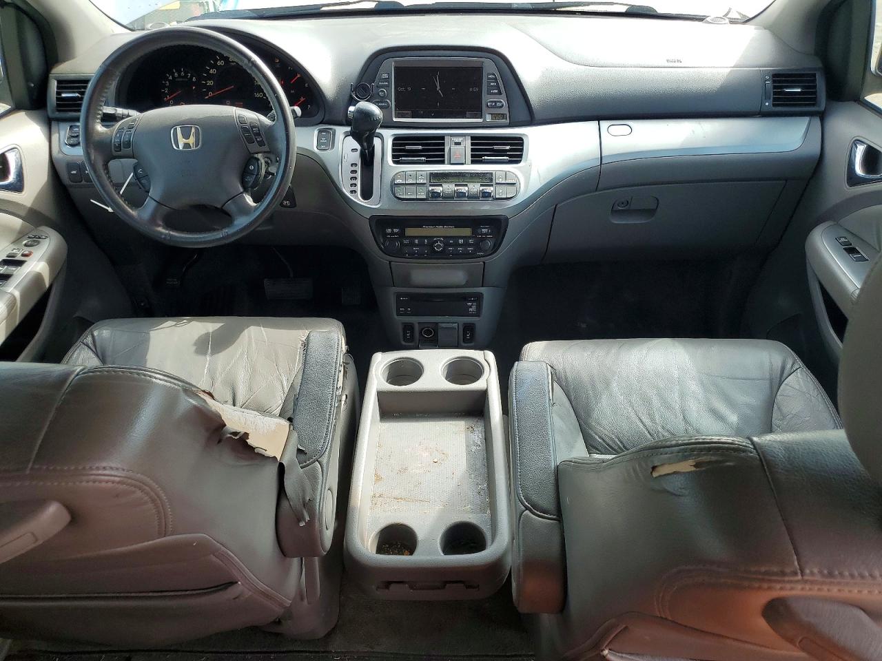 2009 Honda Odyssey Touring Серебряный vin: 5FNRL38999B012648