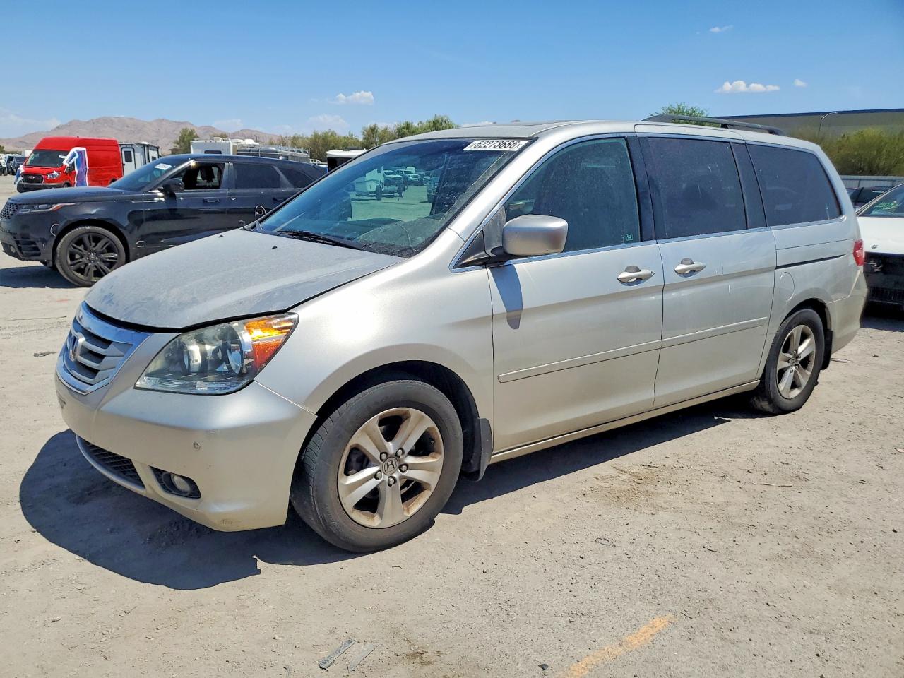 2009 Honda Odyssey Touring Silver vin: 5FNRL389X9B057968