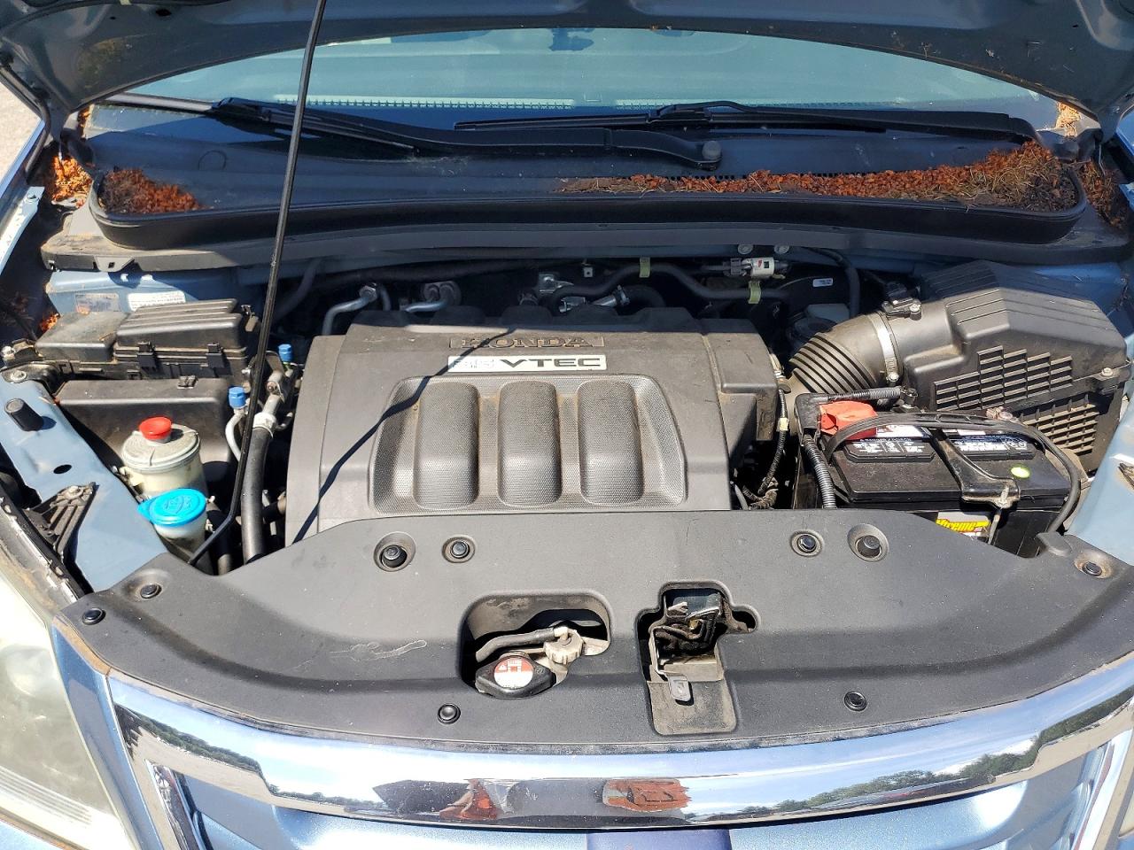 2010 Honda Odyssey Lx Blue vin: 5FNRL3H21AB043609