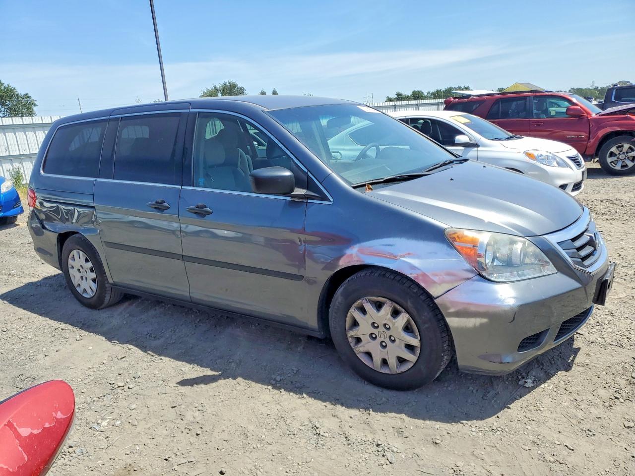 2010 Honda Odyssey Lx Charcoal vin: 5FNRL3H21AB099579