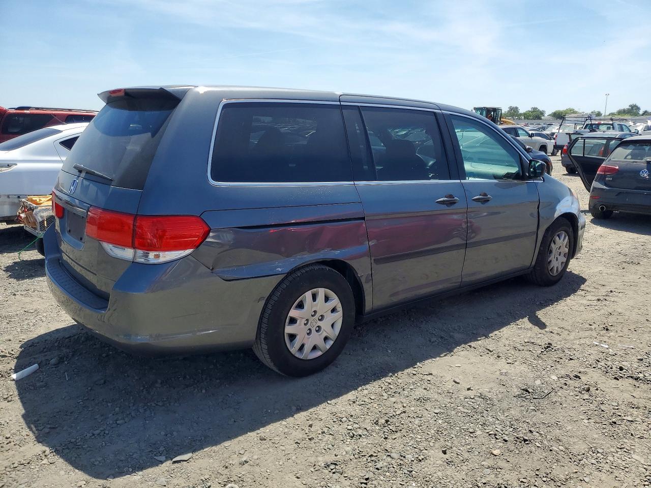 2010 Honda Odyssey Lx Charcoal vin: 5FNRL3H21AB099579