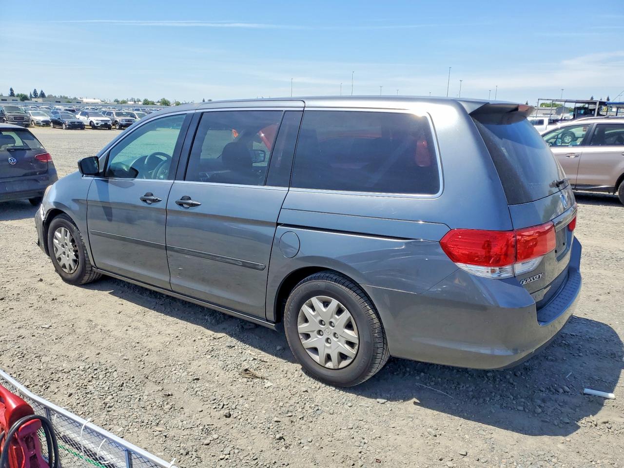 2010 Honda Odyssey Lx Charcoal vin: 5FNRL3H21AB099579