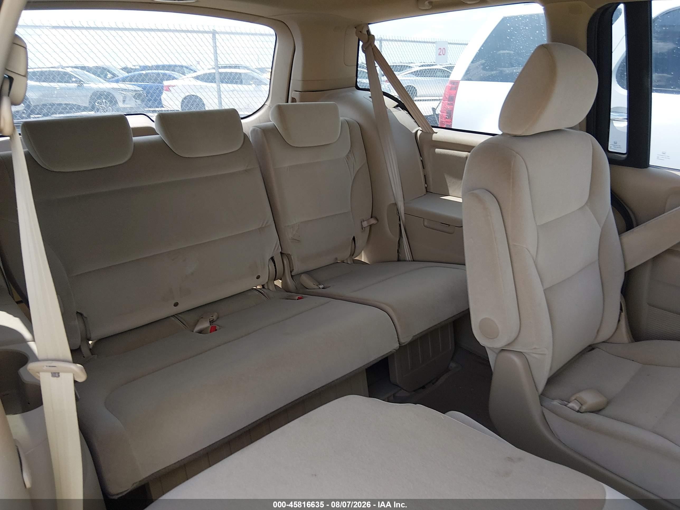 2010 Honda Odyssey Lx Gold vin: 5FNRL3H23AB073100