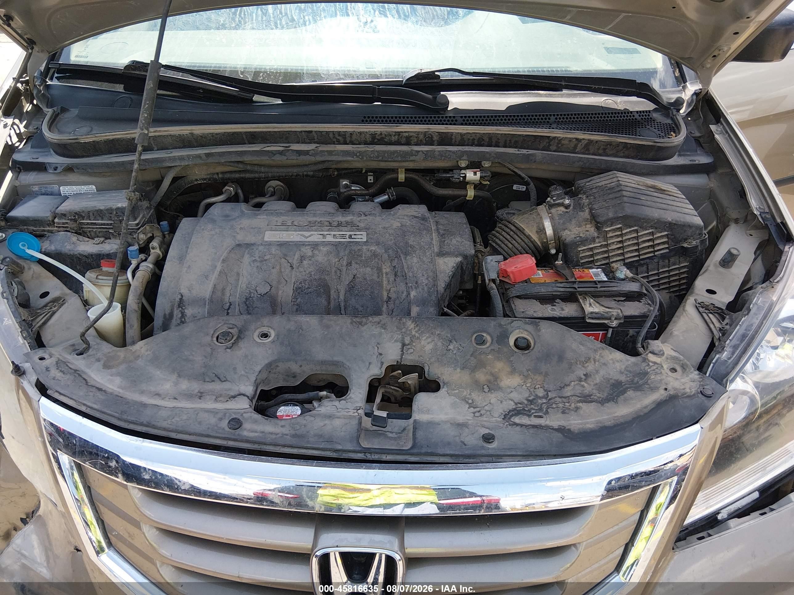 2010 Honda Odyssey Lx Gold vin: 5FNRL3H23AB073100