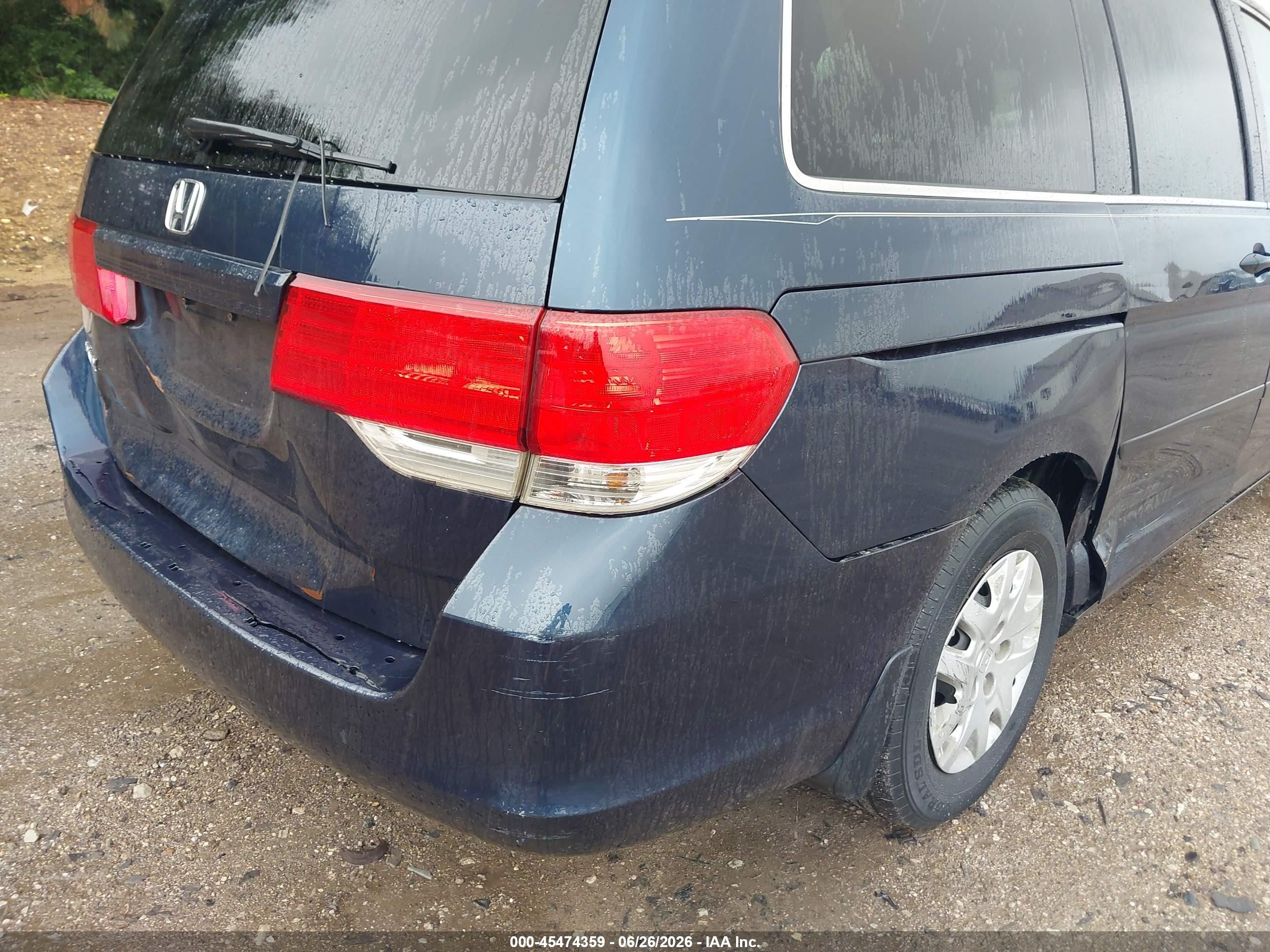 2010 Honda Odyssey Lx Navy vin: 5FNRL3H24AB015755