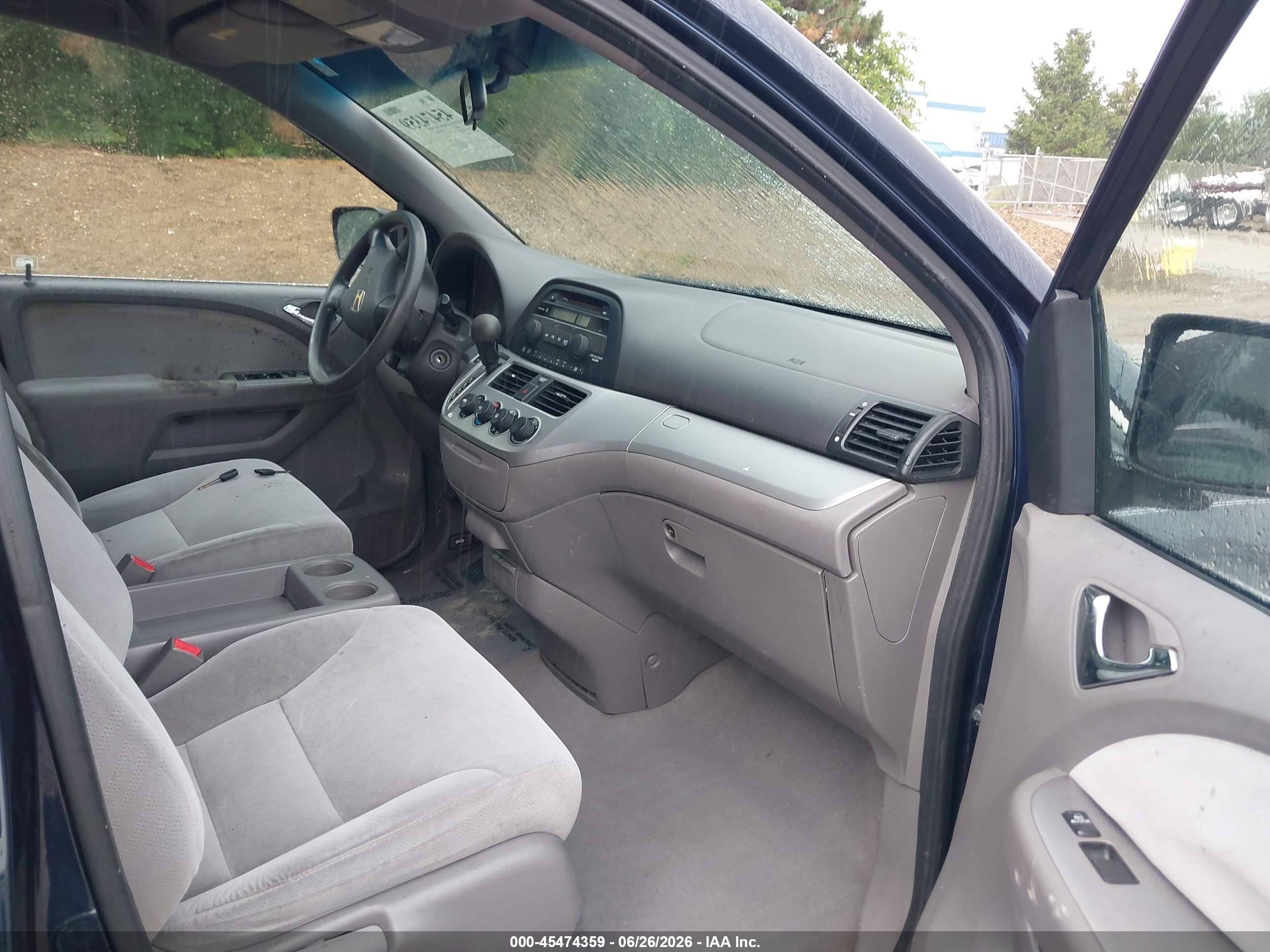 2010 Honda Odyssey Lx Navy vin: 5FNRL3H24AB015755