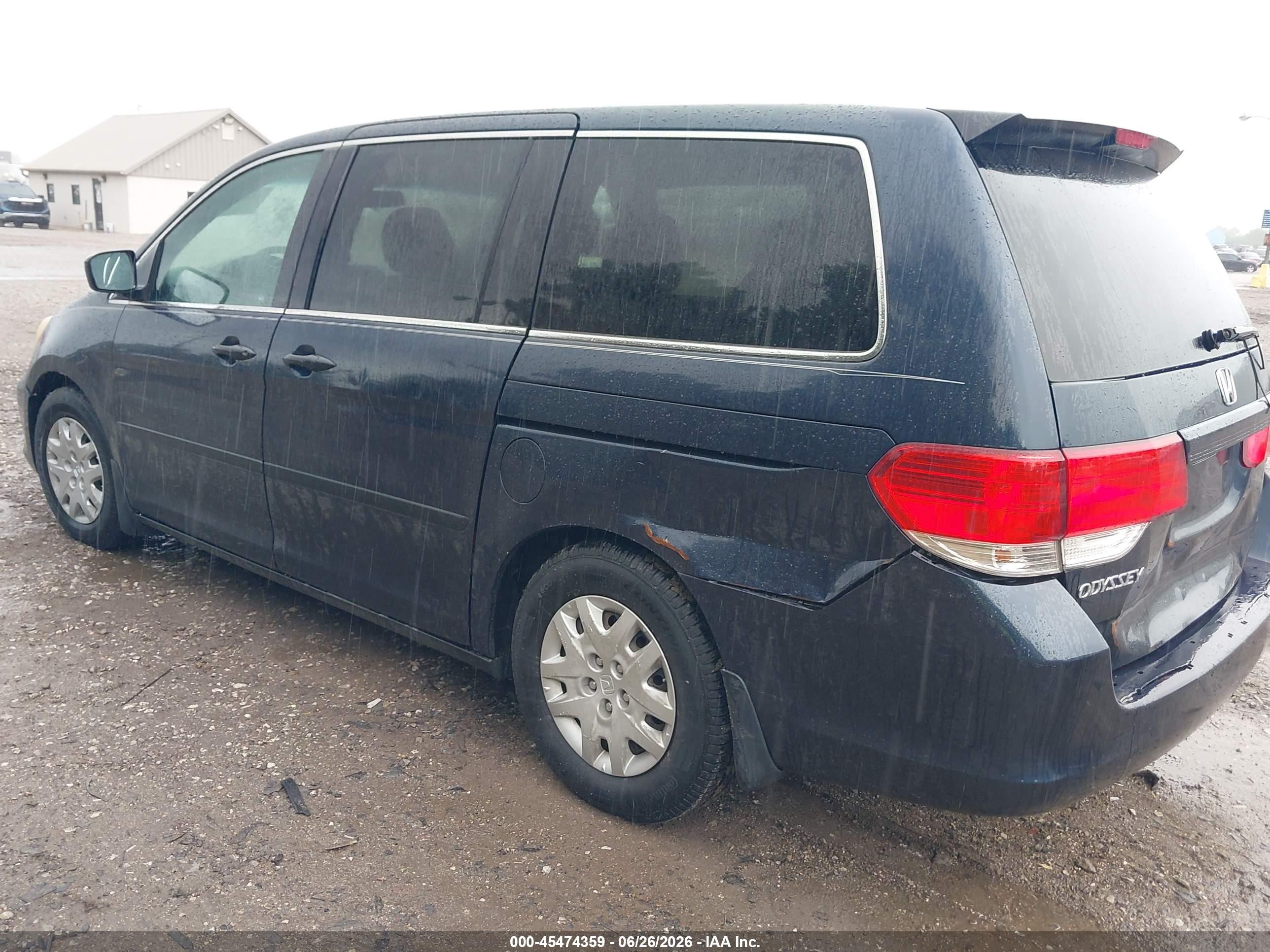 2010 Honda Odyssey Lx Navy vin: 5FNRL3H24AB015755