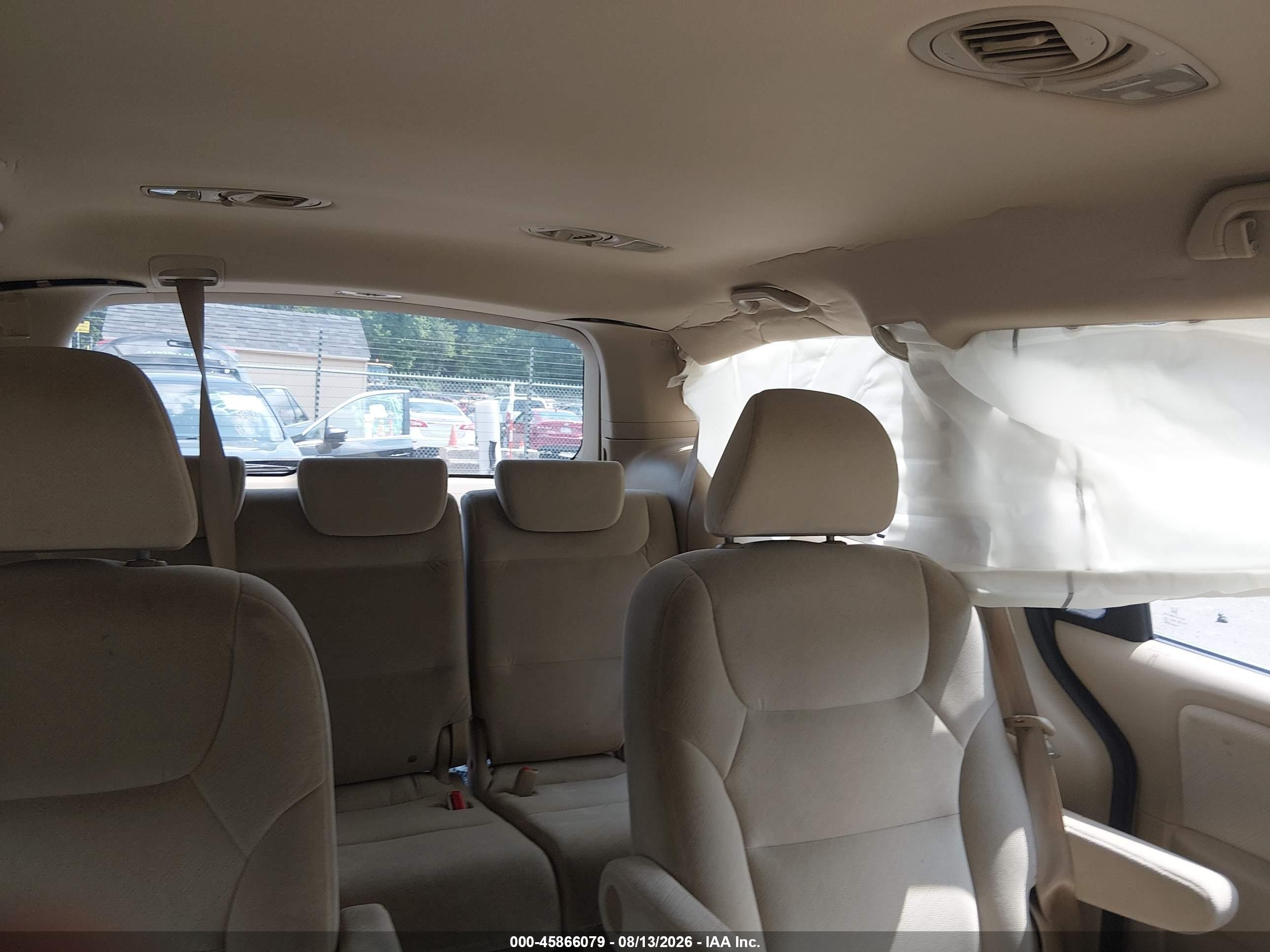 2010 Honda Odyssey Lx Красный vin: 5FNRL3H24AB035200