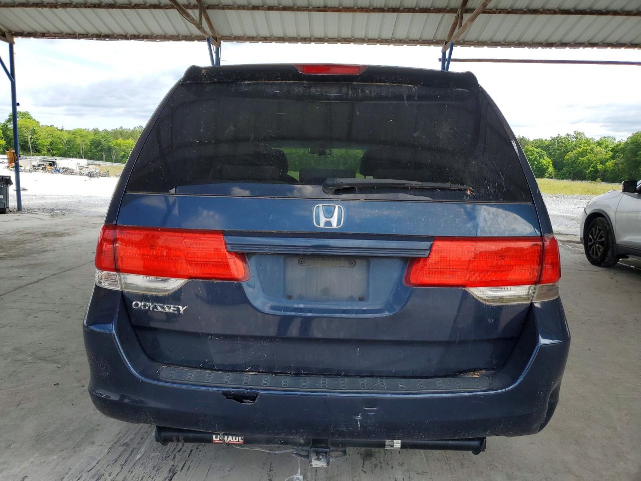 2010 Honda Odyssey Lx Blue vin: 5FNRL3H24AB106167