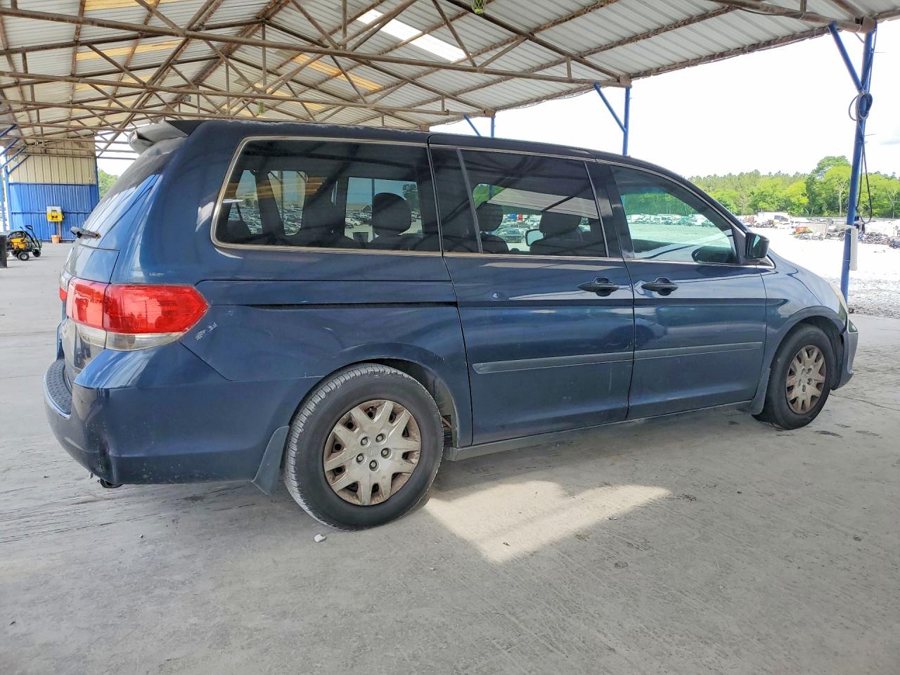 2010 Honda Odyssey Lx Blue vin: 5FNRL3H24AB106167