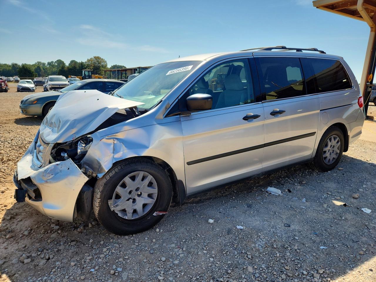 2010 Honda Odyssey Lx Silver vin: 5FNRL3H26AB026790