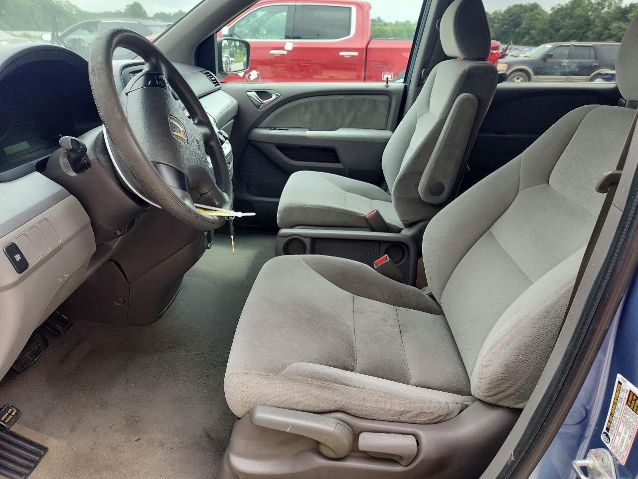 2010 Honda Odyssey Lx Blue vin: 5FNRL3H27AB072273