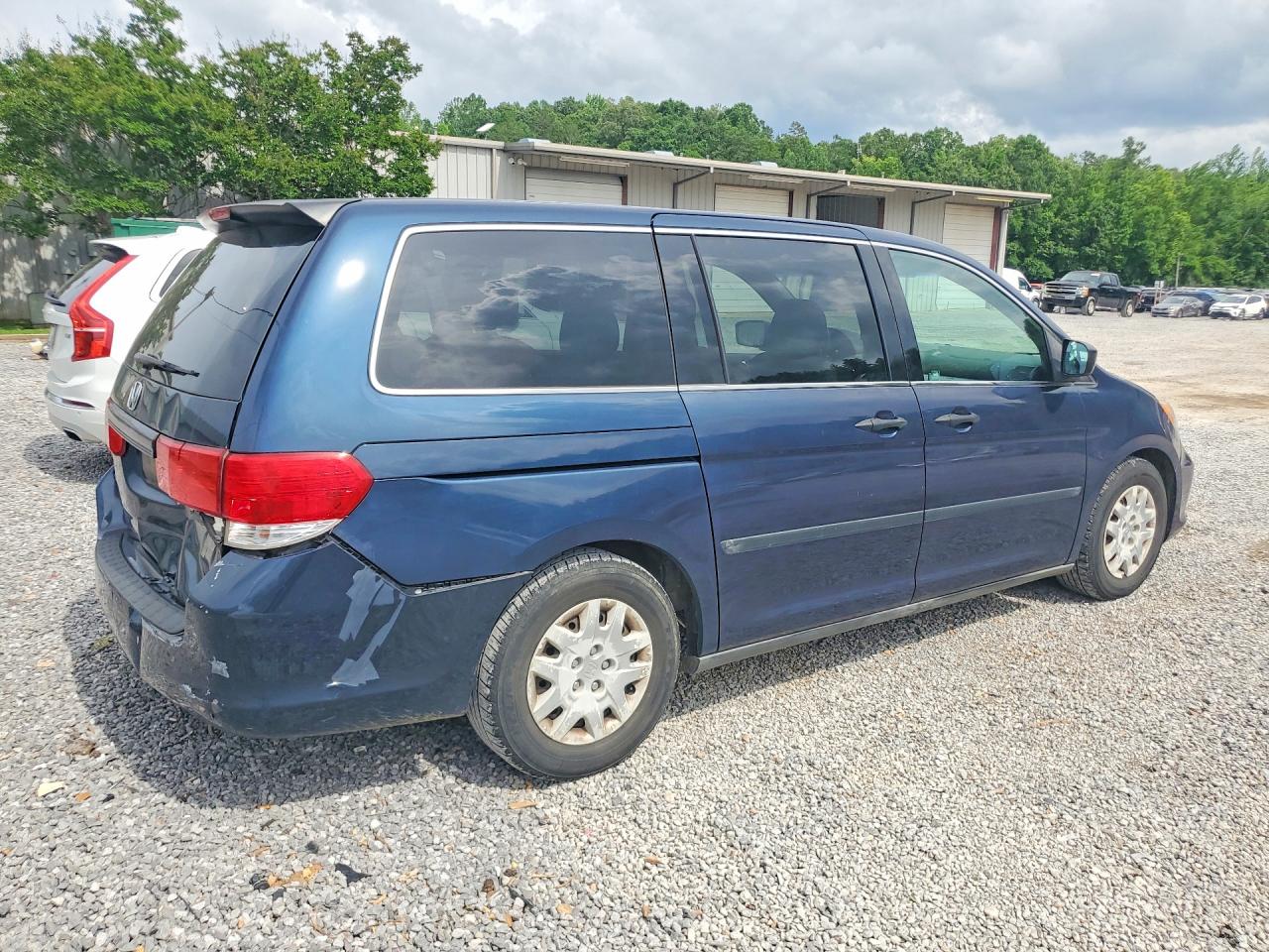2010 Honda Odyssey Lx Blue vin: 5FNRL3H28AB001325