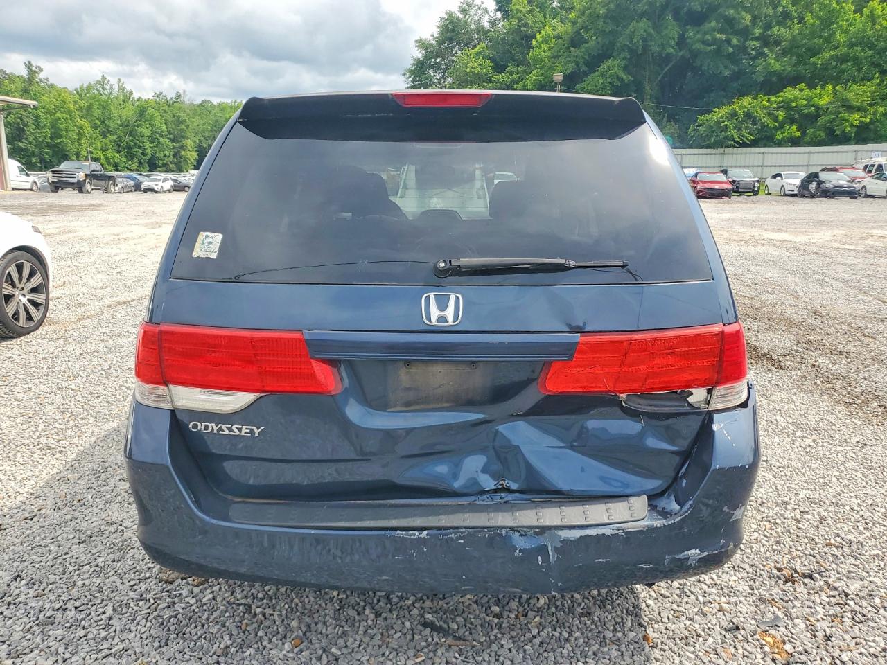 2010 Honda Odyssey Lx Blue vin: 5FNRL3H28AB001325