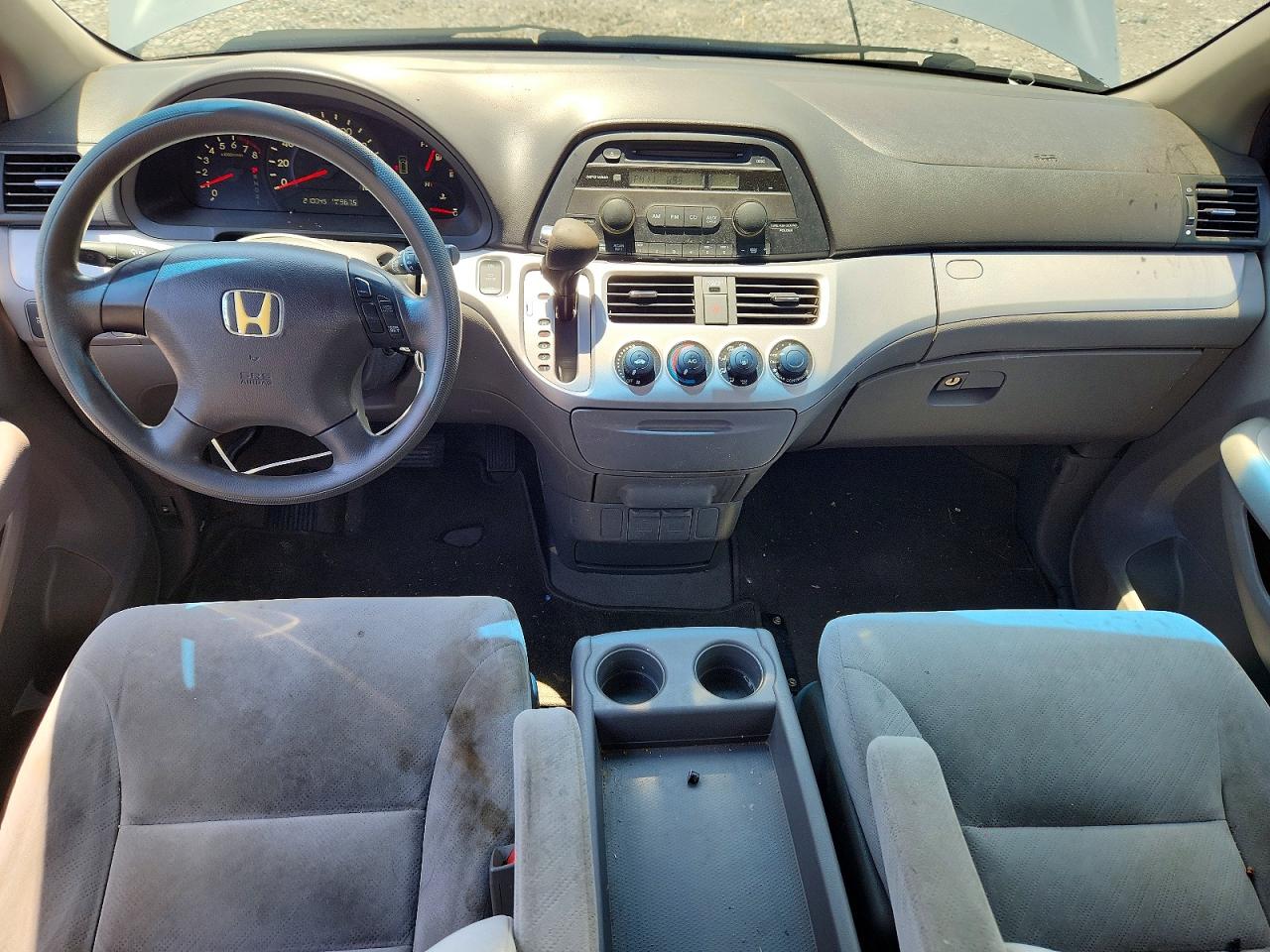 2010 Honda Odyssey Lx Gray vin: 5FNRL3H28AB022658