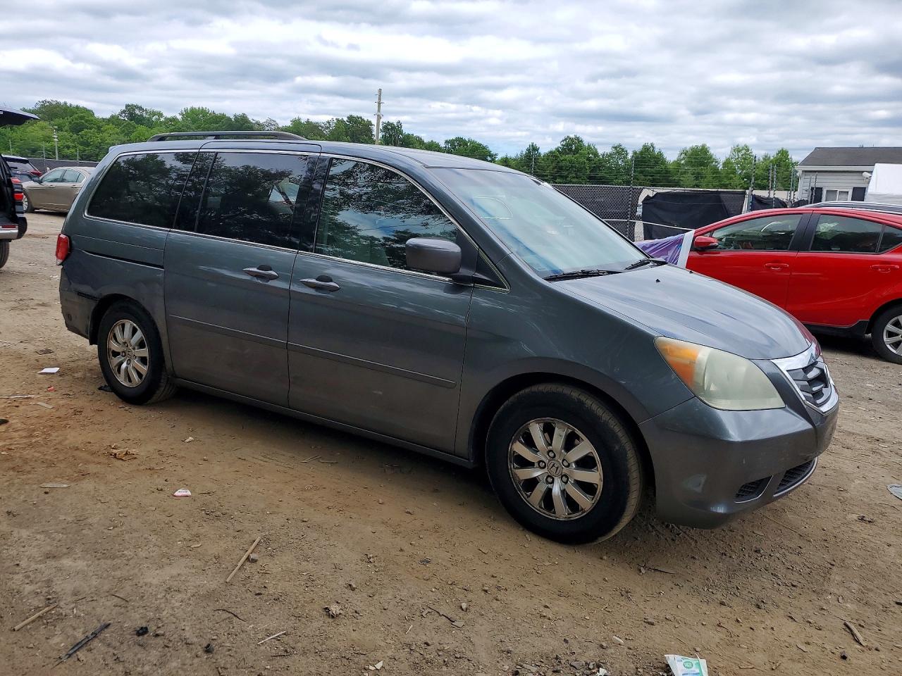 2010 Honda Odyssey Ex Gray vin: 5FNRL3H40AB016337
