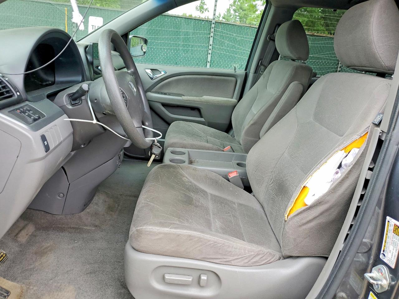 2010 Honda Odyssey Ex Gray vin: 5FNRL3H40AB016337