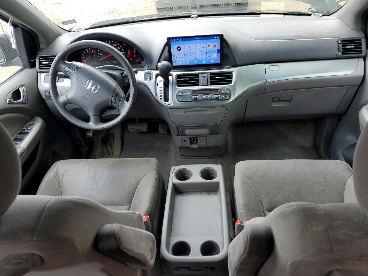 2010 Honda Odyssey Ex Gray vin: 5FNRL3H40AB016337