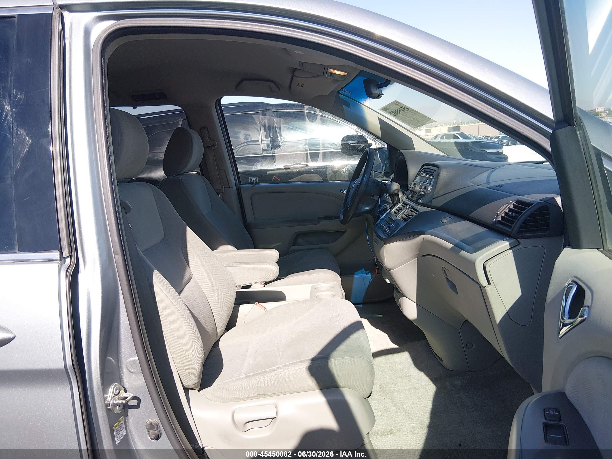 2010 Honda Odyssey Ex Light Blue vin: 5FNRL3H41AB037956