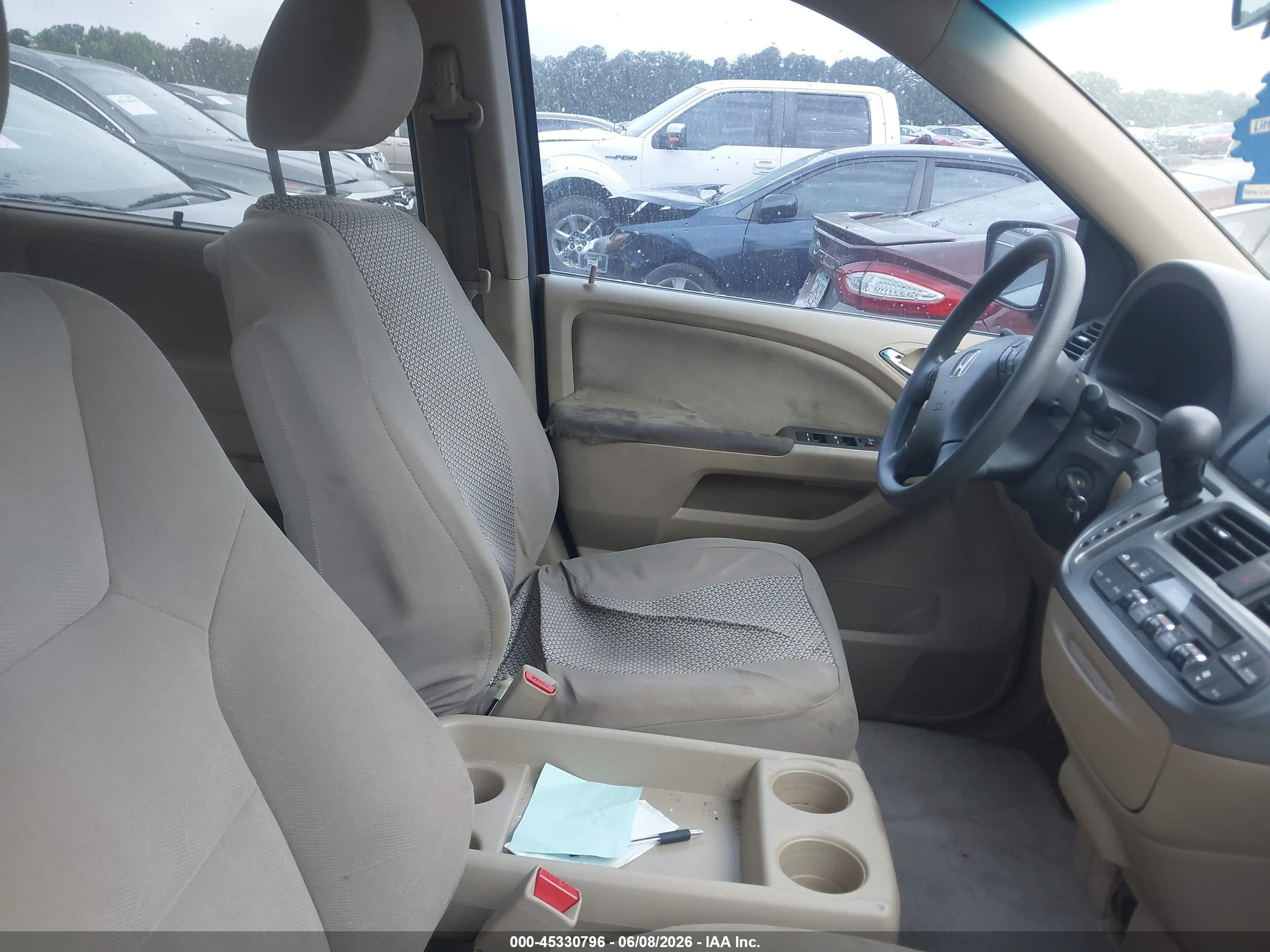 2010 Honda Odyssey Ex Бордовый vin: 5FNRL3H41AB060685