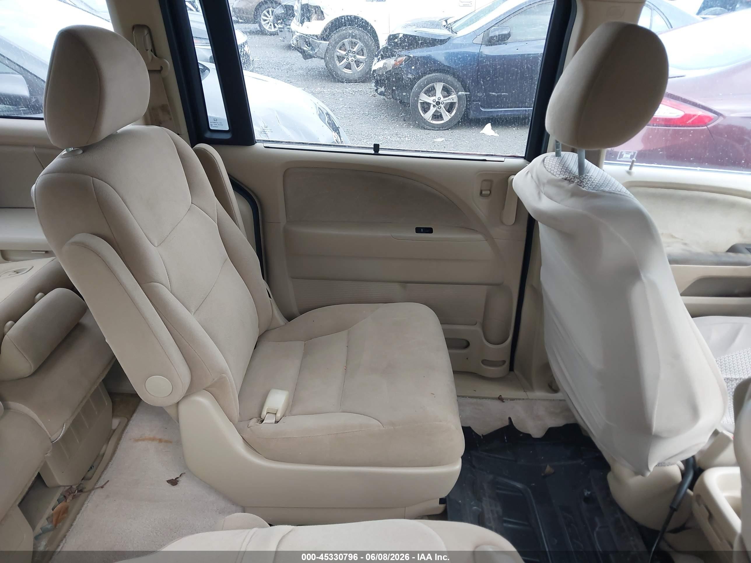 2010 Honda Odyssey Ex Бордовый vin: 5FNRL3H41AB060685