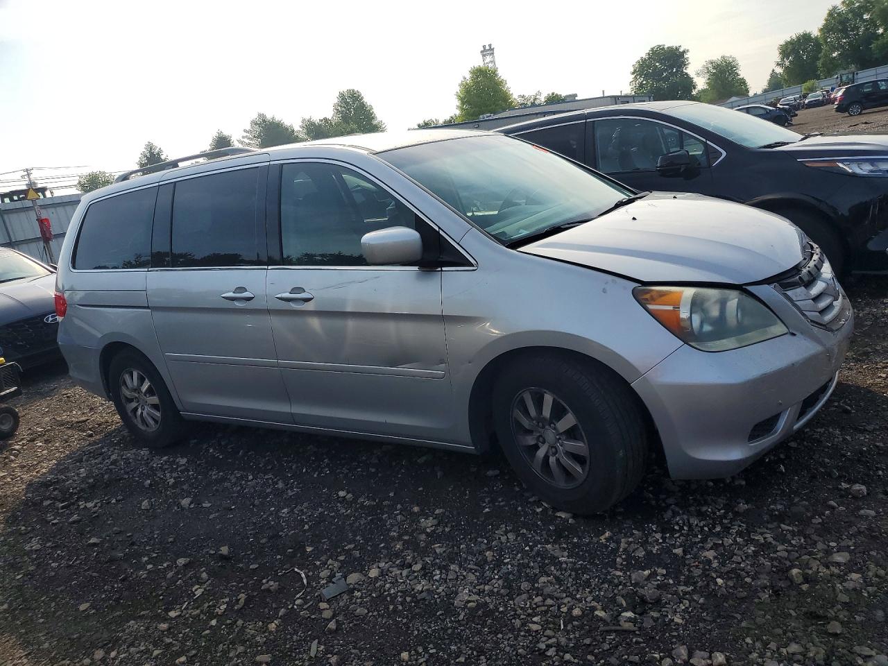 2010 Honda Odyssey Ex Silver vin: 5FNRL3H41AB069094