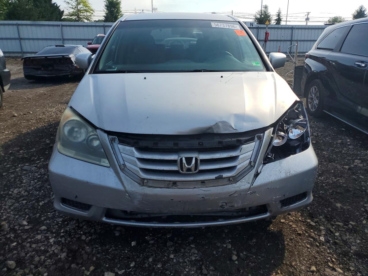 2010 Honda Odyssey Ex Silver vin: 5FNRL3H41AB069094
