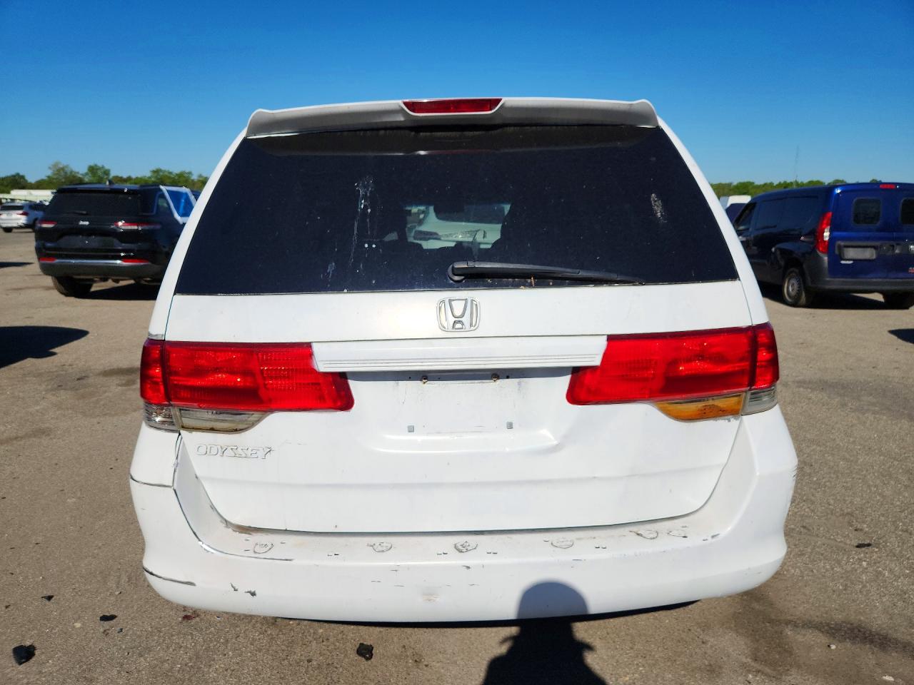 2010 Honda Odyssey Белый vin: 5FNRL3H41AB112302