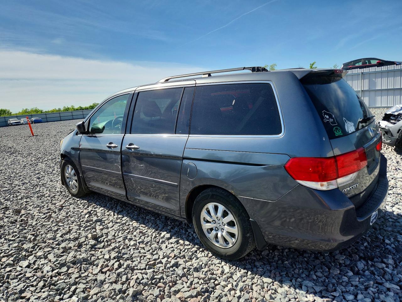 2010 Honda Odyssey Ex Gray vin: 5FNRL3H42AB042423