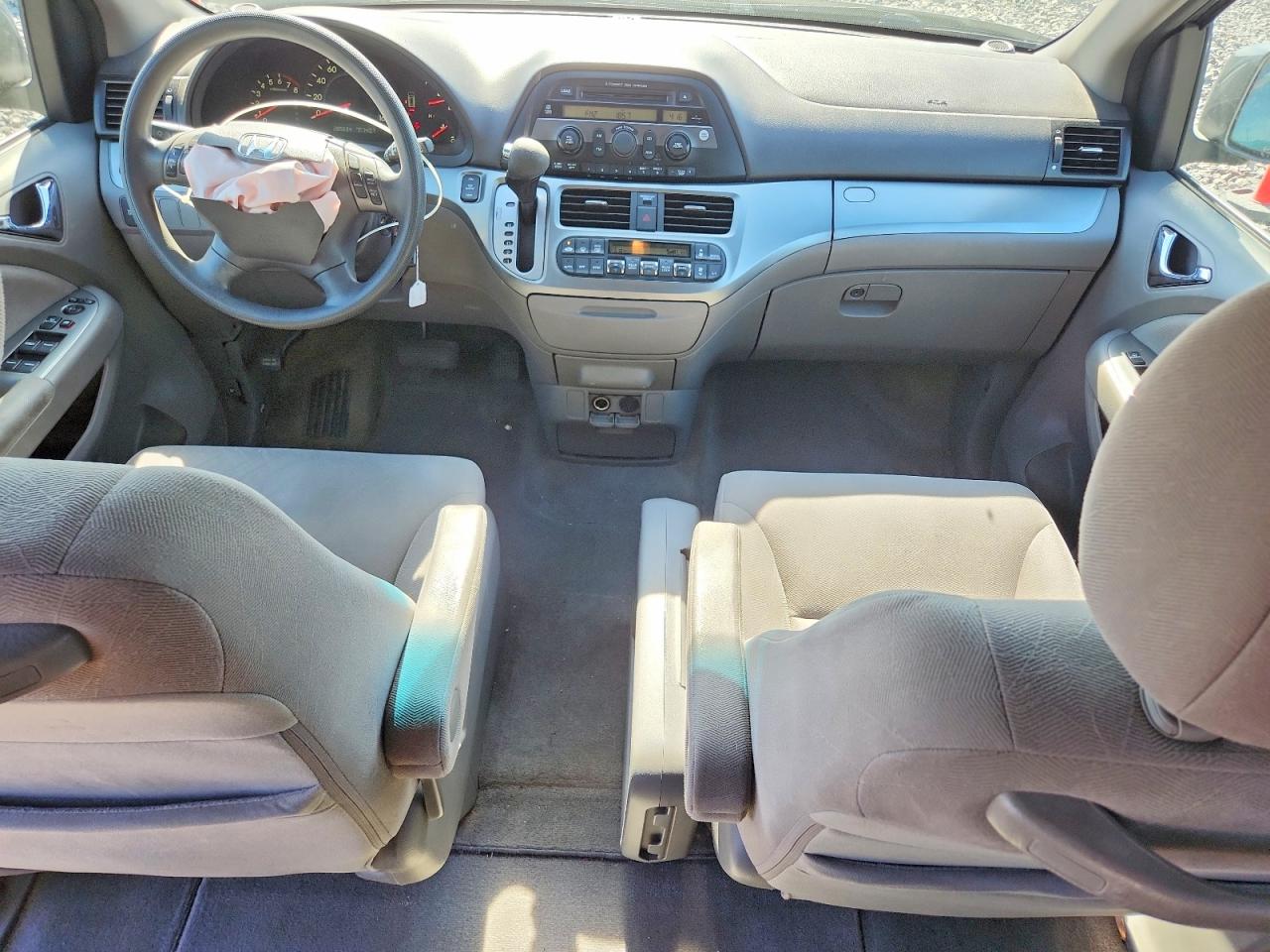 2010 Honda Odyssey Ex Gray vin: 5FNRL3H42AB042423