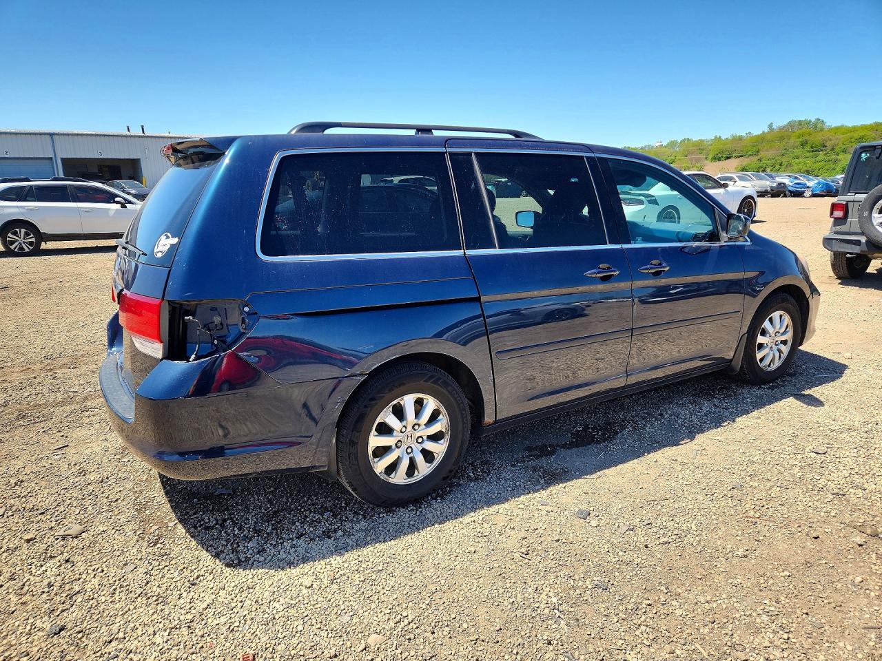 2010 Honda Odyssey Ex Синий vin: 5FNRL3H42AB047122